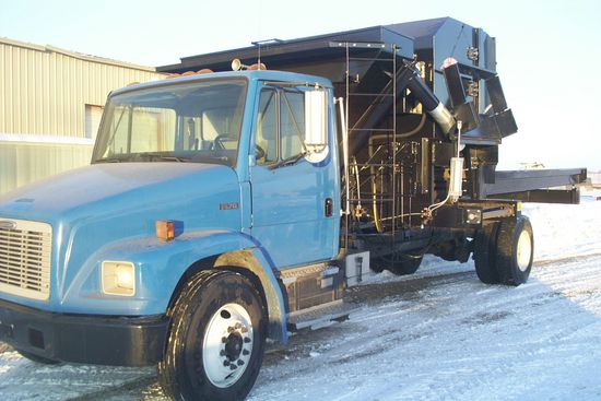 Four Bale Truck Mount With Grain Attachment